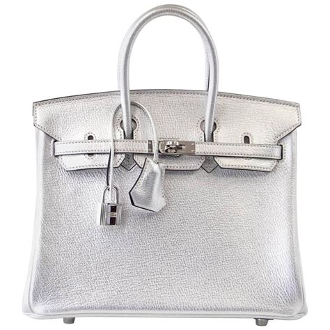 borsa famosa hermes|Hermes birkin silver purses.